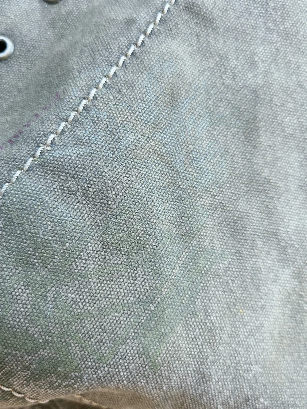 American Eagle Outfitters Olive Green Canvas Messenger Bag